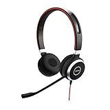 Jabra Evolve 40 UC Stereo Headset – Unified Communications Kopfhörer für...