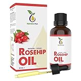Hagebuttenöl BIO 50ml (Wildrosenöl) - 100% kaltgepresst, vegan, in Glasflasche -...