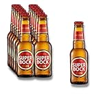 12 x Super Bock Mini Original 0,2l - Das Nr.1 Bier aus Portugal in der beliebten...