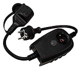 MC POWER - Zwischenstecker Dämmerungsschalter mit Zeitschaltuhr 1-9 Std. |...