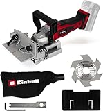 Einhell Akku-Flachdübelfräse TE-BJ 18 Li-Solo Power X-Change (18 V, Li-Ion, stufenlose...