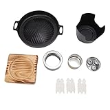 Mini-Barbecue-Grill, Einfache Montage, Kleiner Grill, Lebensmittelecht, Rauchfrei, Camping...