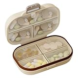 Wöchentlicher Pillen-Organizer, wöchentlicher Pillenbehälter - Reise-Medizin-Etui,...