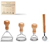 Plantvibes Ravioli-Ausstecher im 4er-Set, 3 wunderschöne Ravioli-Former mit...