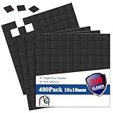 Wukong Magnetplättchen selbstklebend 10x10mm | 400 Stück mit 3M Kleber,...