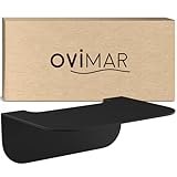 ovimar Badablage Gimsoya | Edelstahl | schwarz matt | ohne Bohren | schwarz matt...