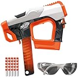 Nerf Pro Sender Halbautomatischer Dartblaster, halblang, 150 FPS, 30 Nerf pro halblange...
