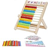 DYOUen Grundschule Rechenschieber 28 X 21CM Abakus für Kinder mit...
