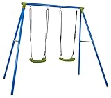 Sandora 40020 Doppel - Kinder - Schaukel XNS003 | Schaukel mit Gestell |...
