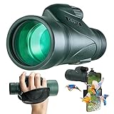 Gosky Monokulares Teleskop, Piper 12 x 55 Hochauflösendes Monokular für Erwachsene mit...