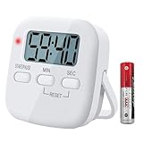 Digitaler Küchentimer Magnetisch Eieruhr Timer Küchenuhr Stoppuhr Countdown Count up,...