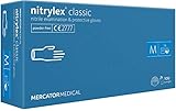 MERCATOR MEDICAL Nitrilhandschuhe, puderfreie Einweghandschuhe NITRYLEX CLASSIC,...