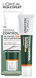 L'Oréal Men Expert Anti-Pickel Gesichtspflege mit LSF 30 für Männer, Creme für unreine...