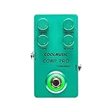 Coolmusic C-CS01 Kompressor Pedal, Comp Guitar Pedal Compression Effect...