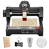 LONGER RAY5 mini Lasergravierer, 12000 mm/min Hochgeschwindigkeitsschneider für...