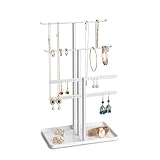 pickpiff Schmuck Organizers, Schmuckständer 32cm Groß, 4 Ebenen Robust...