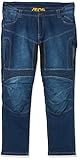 BOSMOTO Herren Motorradhose Manner Motorradjeans Denim Motorrad Hose Mit Protektoren...