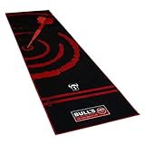 Carpet Mat 140 Red, Dartteppich mit rutschfester Unterseite aus Gummi,...