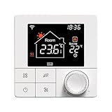 WIFI Smart Boiler 3A Thermostat mit Anwendung & Sprachsteuerung 2,8 Zoll LCD Display...