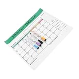 FUNOMOCYA 1 Set Kühlschrankmagnet Planungstafel Whiteboard Kühlschrank Zeitplantafel...