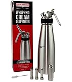 Chef-Master 90079 Sahnespender Schlagsahnespender für Waffeln, Kaffee, Kuchen, Chef Grade...