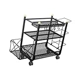 Harilla Sportgeräte Organizer mit Caster Wheels Basketballstand, Easy Mobility...