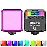 Video Licht RGB, ULANZI VL49 LED Videoleuchte mit 2000 mAh Akku, Kamera Licht...