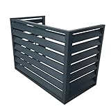 Klimaanlagenabdeckung, Aluminium-Klimaanlagen- und Wärmepumpenabdeckung,...