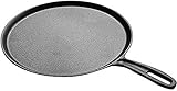 DEFAUS Antihaft-Bratpfanne, Crêpepfanne mit Kreppstreuer, Antihaft-Pfannkuchen,...