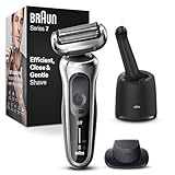 Braun Series 7 Elektrorasierer 360° Flex mit Reinigungsstation, Trimmer &...