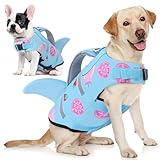 AOFITEE Schwimmweste für Hunde, Schwimmweste für Bootsschwimmen, Rettungsweste mit...