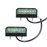 AOHEWEI 2 x LED Kennzeichenbeleuchtung Anhänger Nummernschildbeleuchtung Hinten 12 ~...