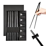 TRHN24 by Trendhafen24 Essstäbchen Set aus Glasfaser (5er Set) Premium Sushi...
