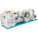 Furvveerr Metalldrehmaschine 220x750MM Mini-Tisch-Metalldrehmaschine 1200W...