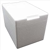 Styroporbox/Thermobox - 7,5 Liter - 33 x 22,5 x 22 cm/Wandstärke 3 cm - Styrobox
