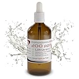 CleanSilver - Kolloidales Silizium hochdosiert 200ppm, 100ml mit Pipette - Ultrarein:...