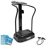 Bluefin Fitness Vibrationsplatte Pro Modell | Verbessertes Design mit Leisen...