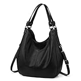 Realer Handtasche Damen Shopper Groß Vintage Umhängetasche Damen Gross...