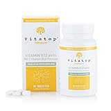 Vitatop® VITAMIN B12 aktiv, Premium-Nahrungsergänzungsmittel, 3-Monats-Vorrat, 90...