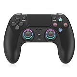 Wireless Controller für PS-4, Game Controller Kompatibel mit PS-4/Pro/Slim/PC, Gamepad...
