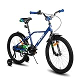 HILAND 20 Zoll Kinderfahrrad, Jungen Fahrrad für 7 8 9 10 Jahre, mit...