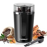 Aigostar Elektrische Kaffeemühle Mahlgrad Einstellbar BPA Frei Caffe Grinder...