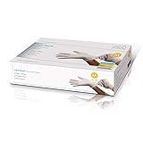 Light Touch Latexhandschuhe - 100 Stück - Größe M - puderfrei - unsteril -...