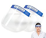 Pack of 2 face Shield with Anti-Fog Visor and Comfortable Thanks to Padding face Shield,...