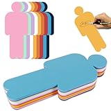 Moderationskarten Set-200 Stück Moderationskoffer 110g/m Mensch Metaplankarten...