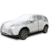 Konnfeir Halbgarage für Auto Abdeckplane Winter Sommer Autoabdeckung...