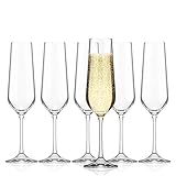 Sahm Sektgläser Set 6 teilig - 200ml Sektglas - Sektkelche...