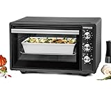 ROMMELSBACHER Back & Grill Ofen BG 1620 - 37 Liter, Ober-/Unterhitze, Umluft, Grill,...