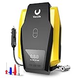 VacLife Luftkompressor, DC12V tragbarer Kompressor, Autoreifenpumpe mit LED-Licht,...