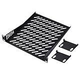 GeeekPi DeskPi RackMate T2 Accessories Rack Shelf 10 inch 0.5U Rack, 0.5U Server Rack...